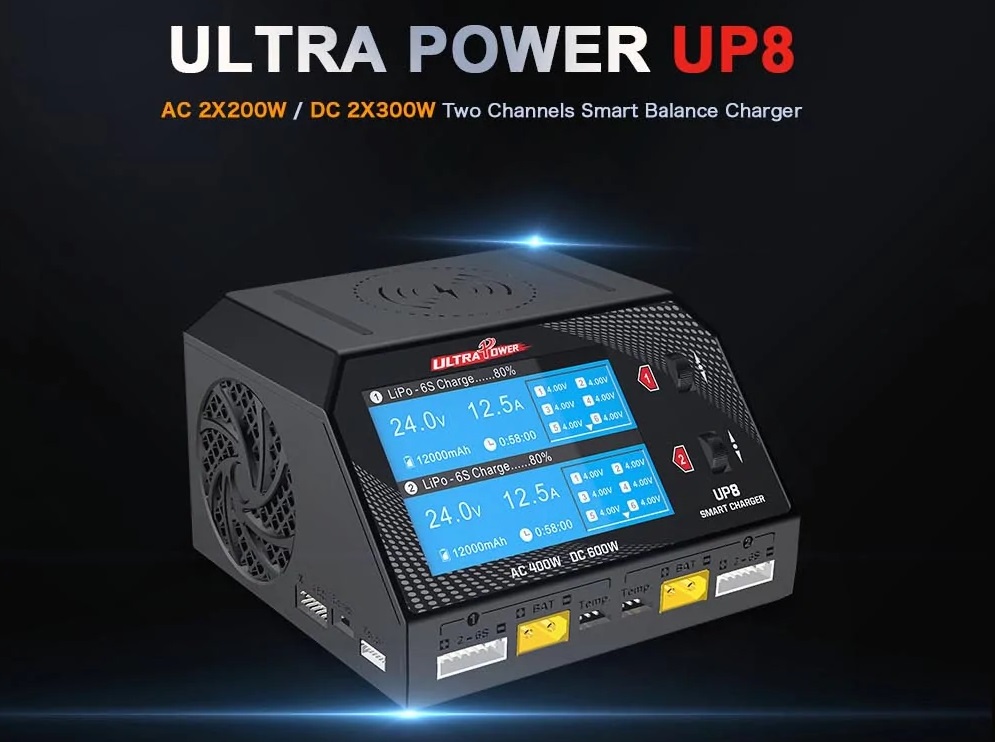 WDA公式ドローンショップ / Ultra Power UP8 600W Smart Dual Channel ...