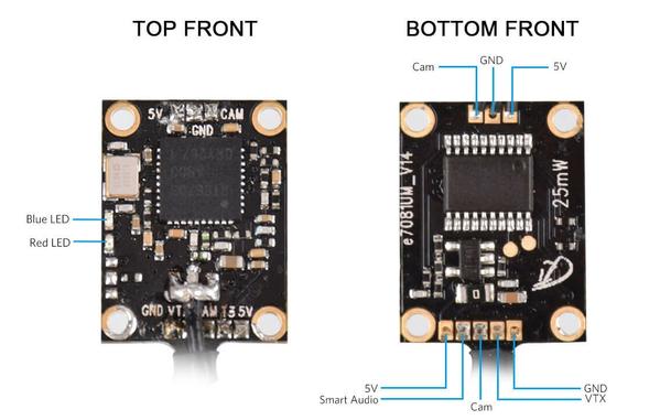 WDA公式ドローンショップ / Beta FPV M01 AIO Camera 5.8G VTX (Pin