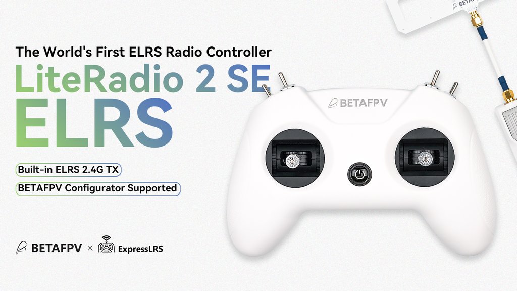 WDA公式ドローンショップ / BETA LiteRadio 2 SE Radio Transmitter (モード1) ※ELRS 2.4G